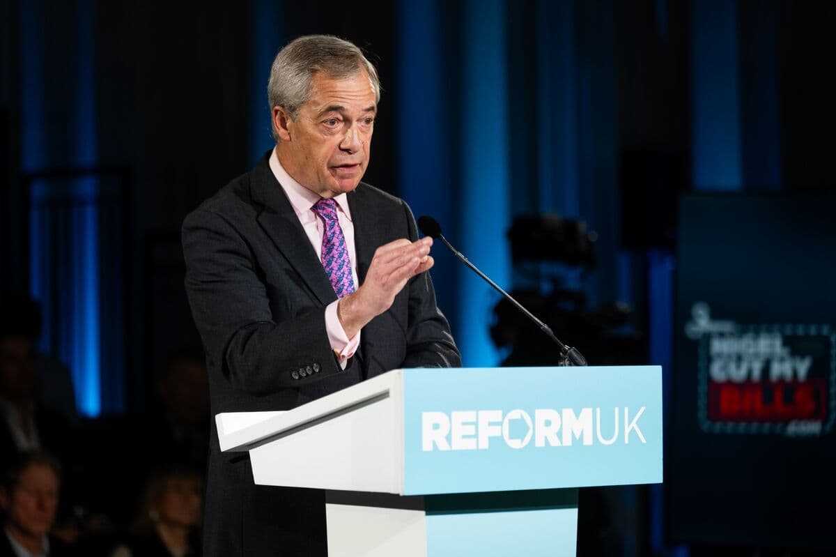 Reform Donor Returns to UK to Fund Nigel Farage's Political Efforts