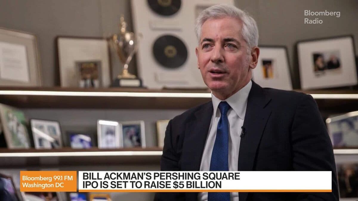 Ackman’s Pershing Square IPO Expected to Raise $5 Billion