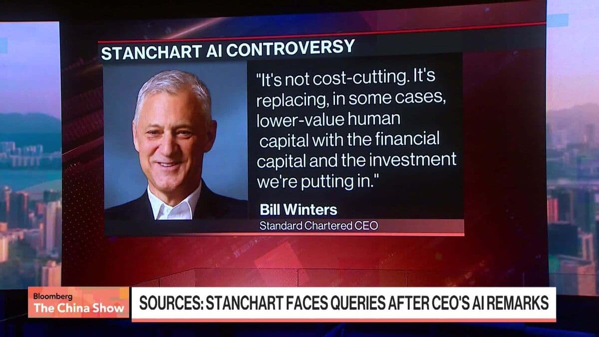 Standard Chartered Responds to Regulatory Inquiries Following CEO's AI Comments