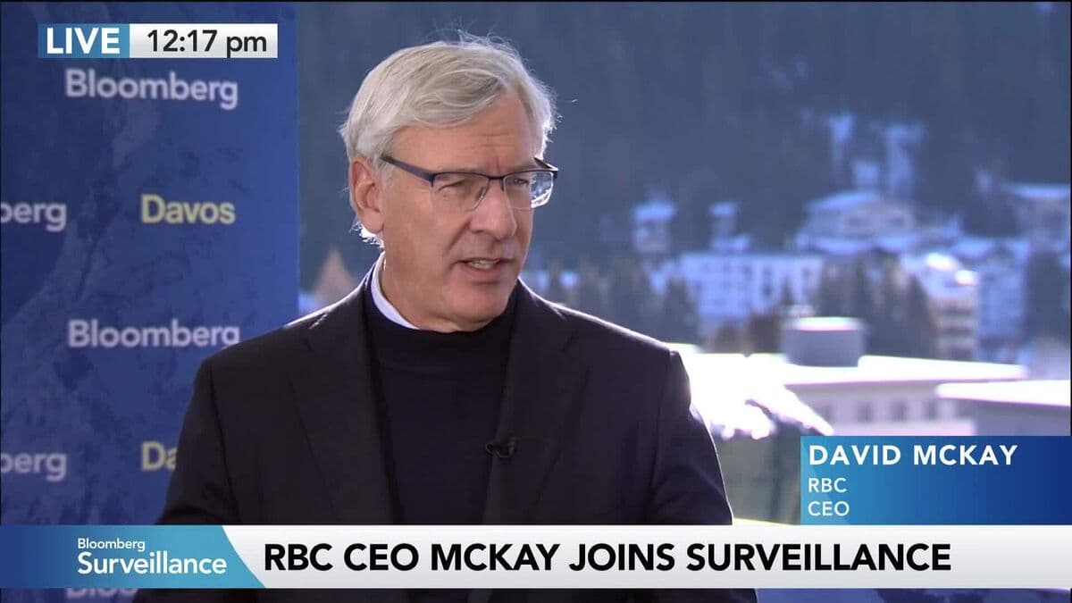RBC CEO David McKay on US Relations, Global Trade