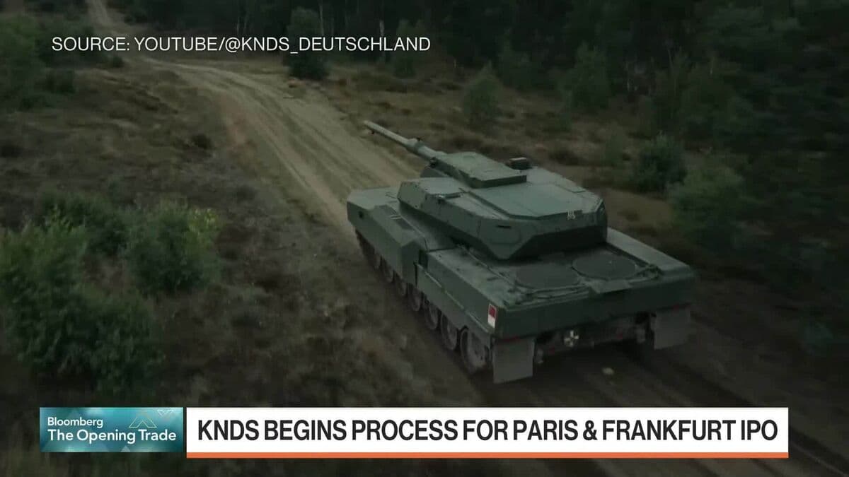 Tank Manufacturer KNDS Initiates IPO Process in Frankfurt and Paris