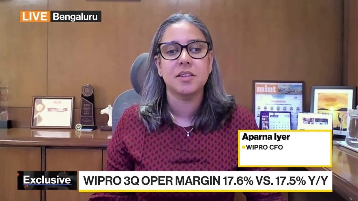 Wipro CFO on Profit Miss Despite Margin Gains