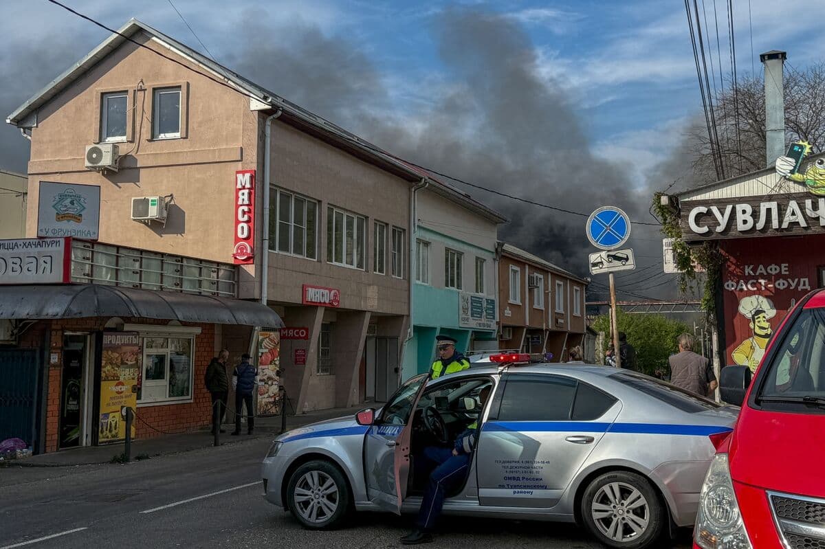 Russian Tuapse Oil Terminal Fire Extinguished After Attack