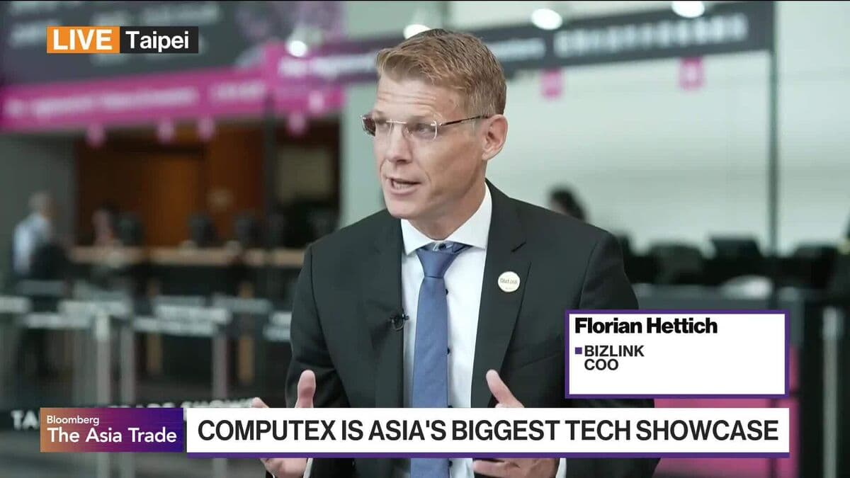 Bizlink COO Discusses Business Strategy and AI Impact at Computex