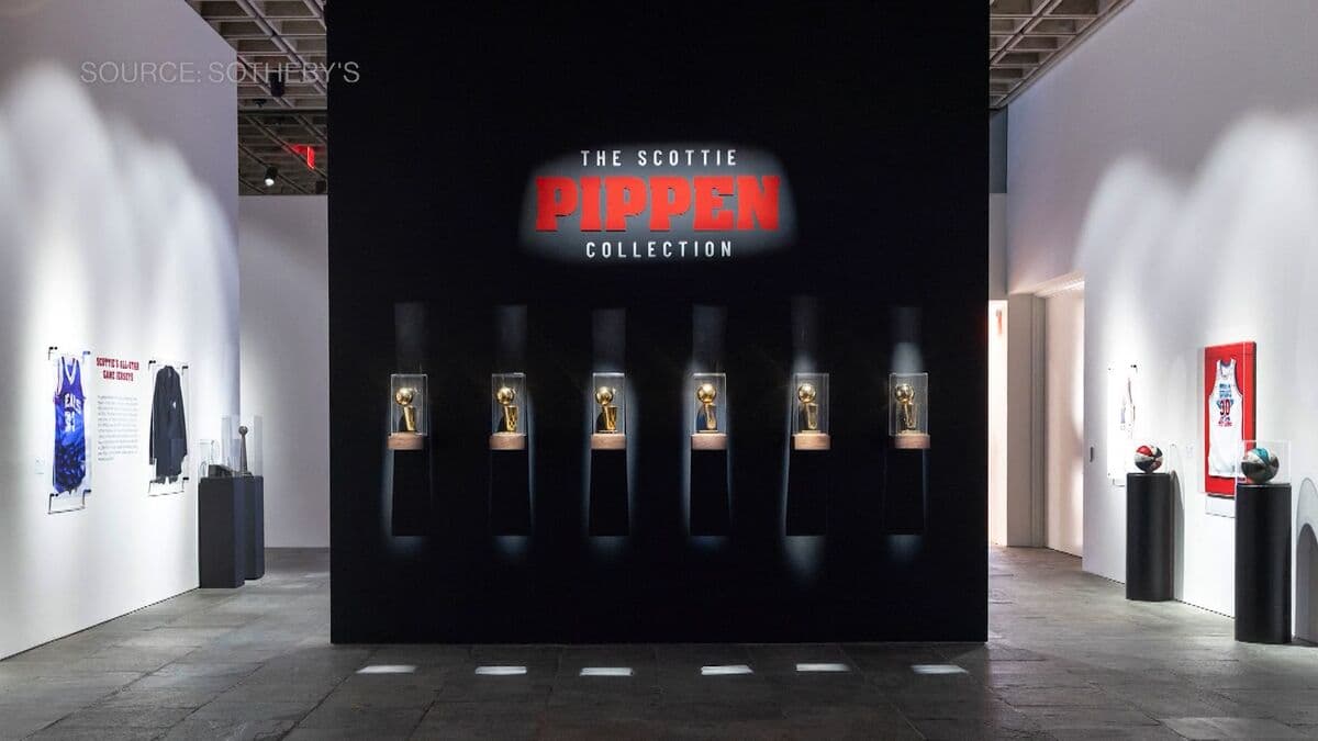 NBA Legend Scottie Pippen on Sotheby’s Auction