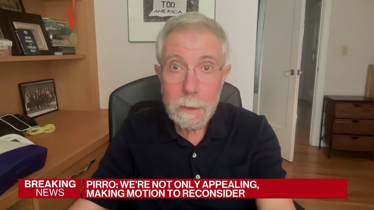 Krugman Says Pirro Is Harassing Fed Chair Powell