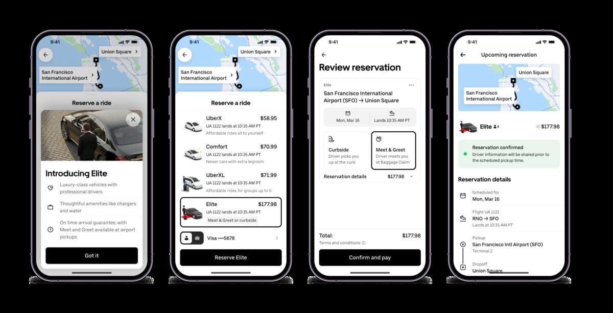 Uber Courts Business Users With New Premium Chauffeur Ride Option