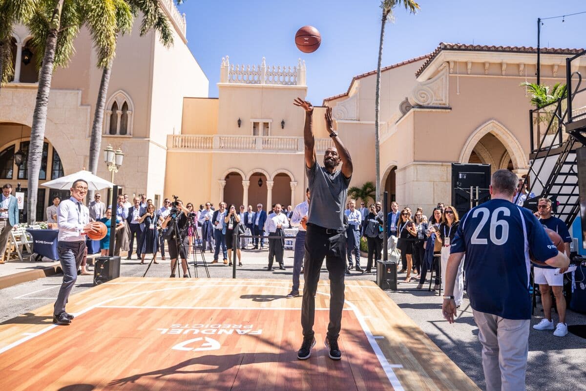 Scottie Pippen Helps Sell Wall Street on Prediction Markets