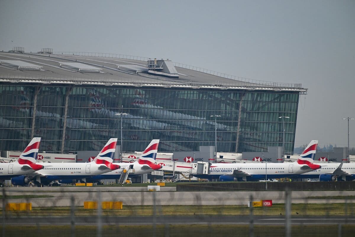 Heathrow Faces Mounting Cancellations, Parked Planes From War