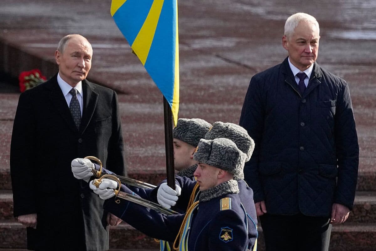 Russia’s Defense Minister Visits North Korea to Meet Top Leaders