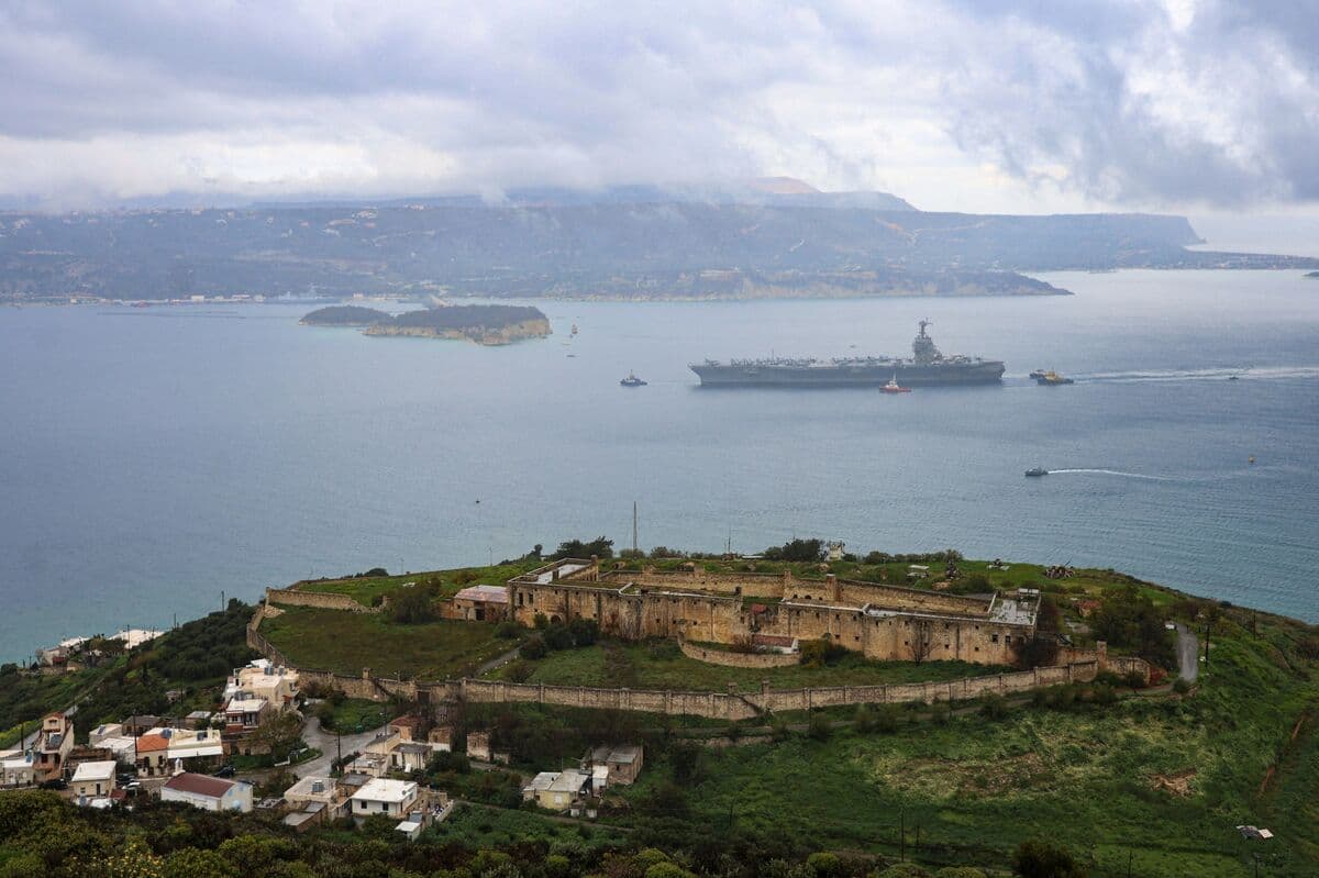 US Aircraft Carrier That Left Mideast Over Fire Has Other Issues