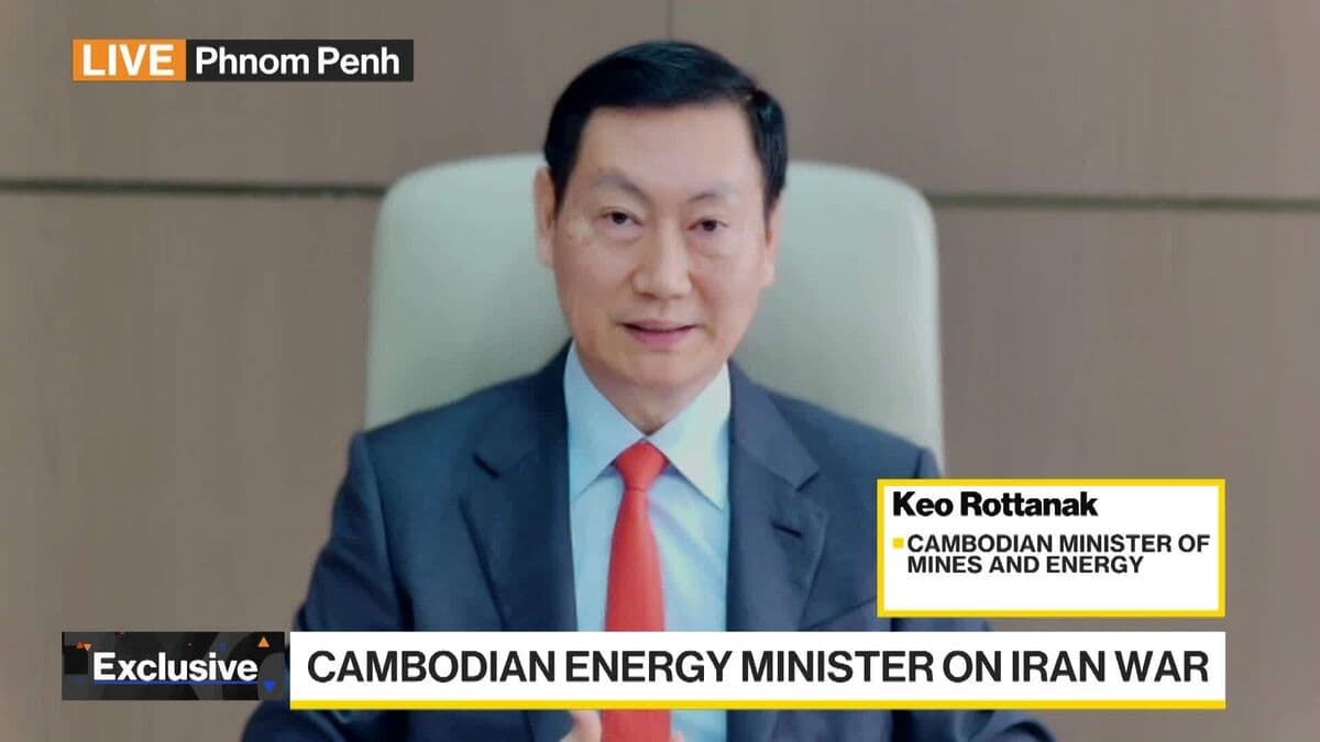 Cambodia's Energy Minister on Iran War, Oil Prices