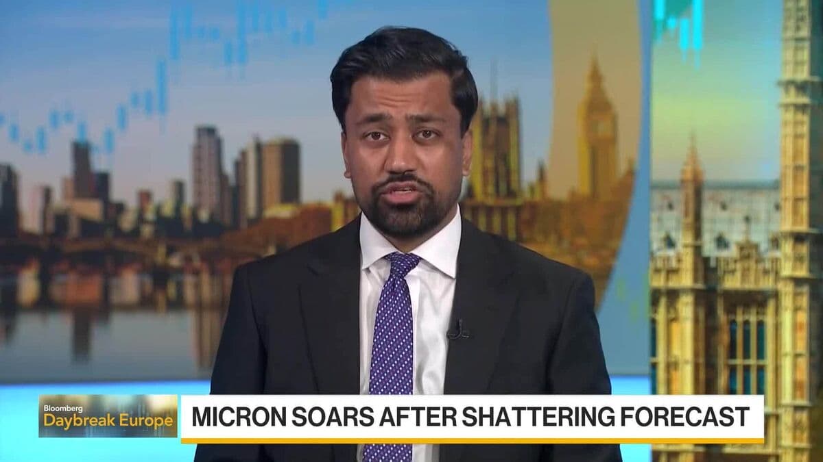 Micron Technology Shares Rise Following Strong Quarterly Sales Forecast
