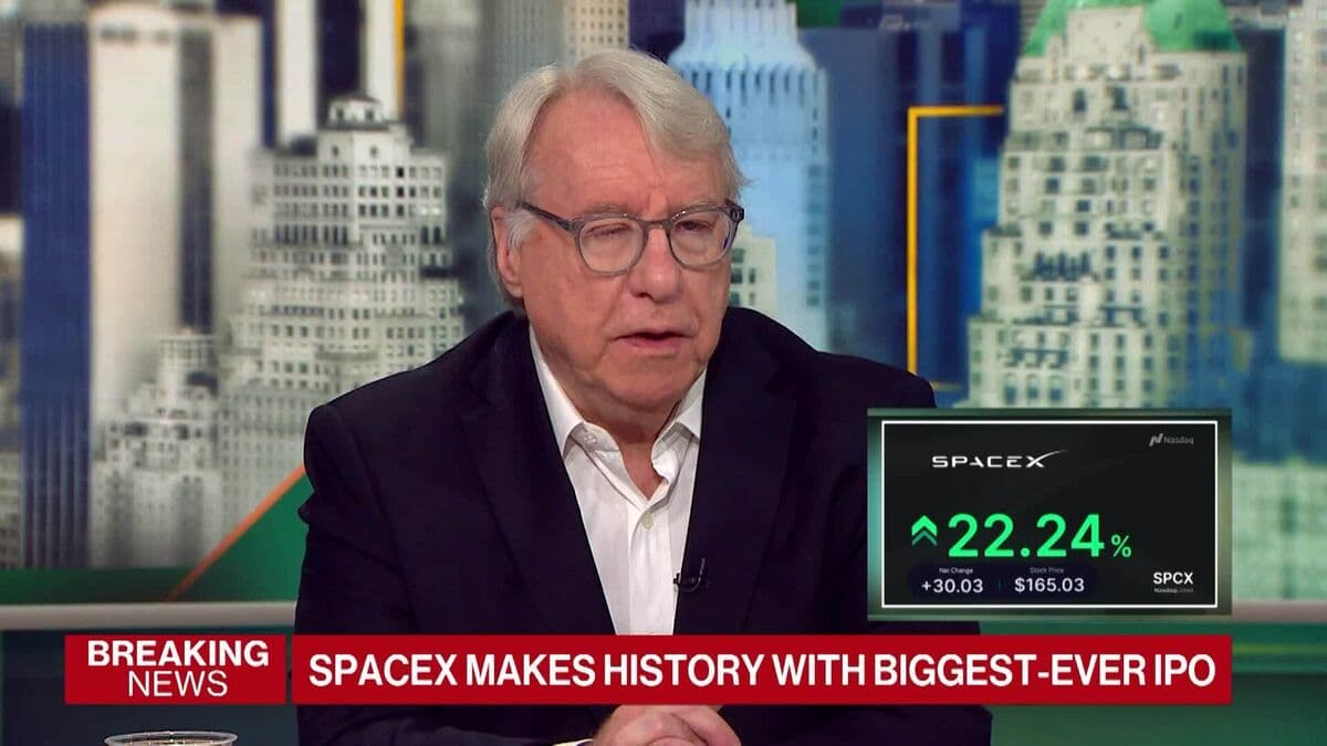 James Chanos Calls SpaceX IPO a Concerning Indicator for Markets