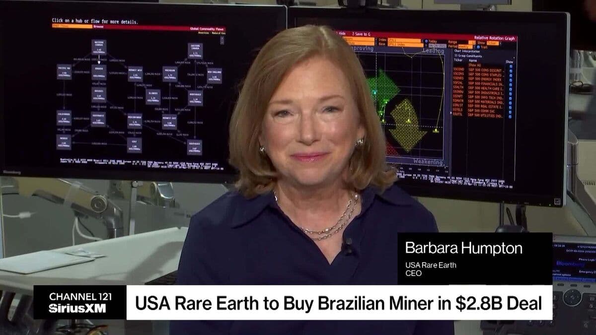 USA Rare Earth CEO on 'Transformative' $2.8B Serra Verde Deal