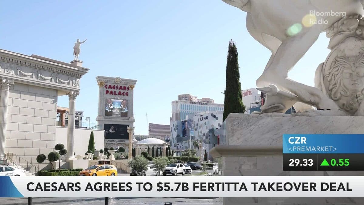Caesars Entertainment to be Acquired by Fertitta Entertainment in $5.7 Billion Deal