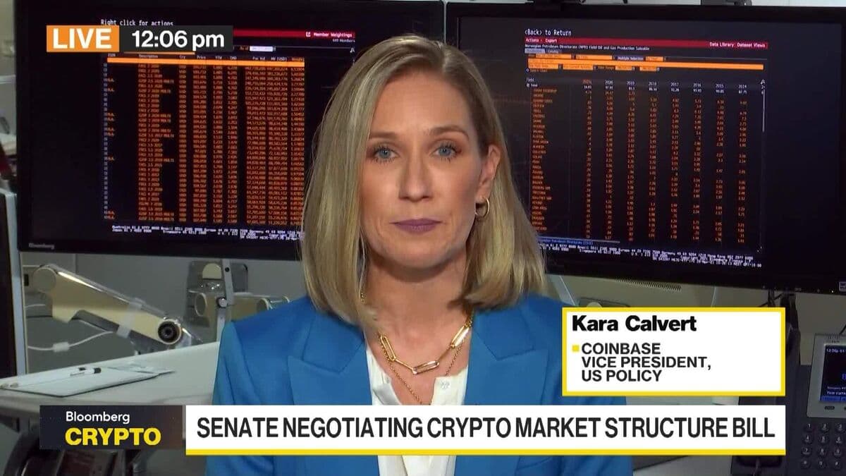 'Lot of Good' in Market Structure Bill: Coinbase's Calvert