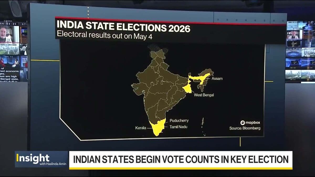 Indian States Begin Counting Votes in Key Elections