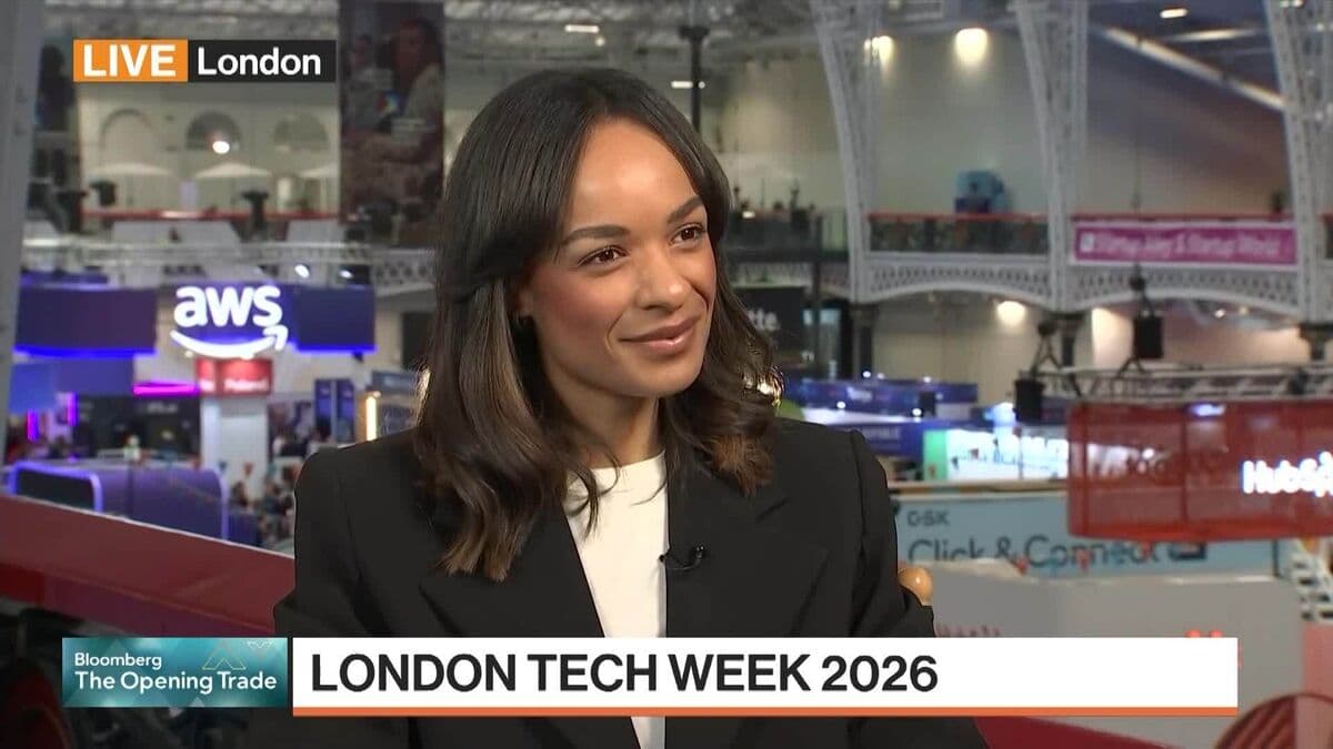 Visionaries General Partner Judith Dada Appears on Bloomberg TV for London Tech Week