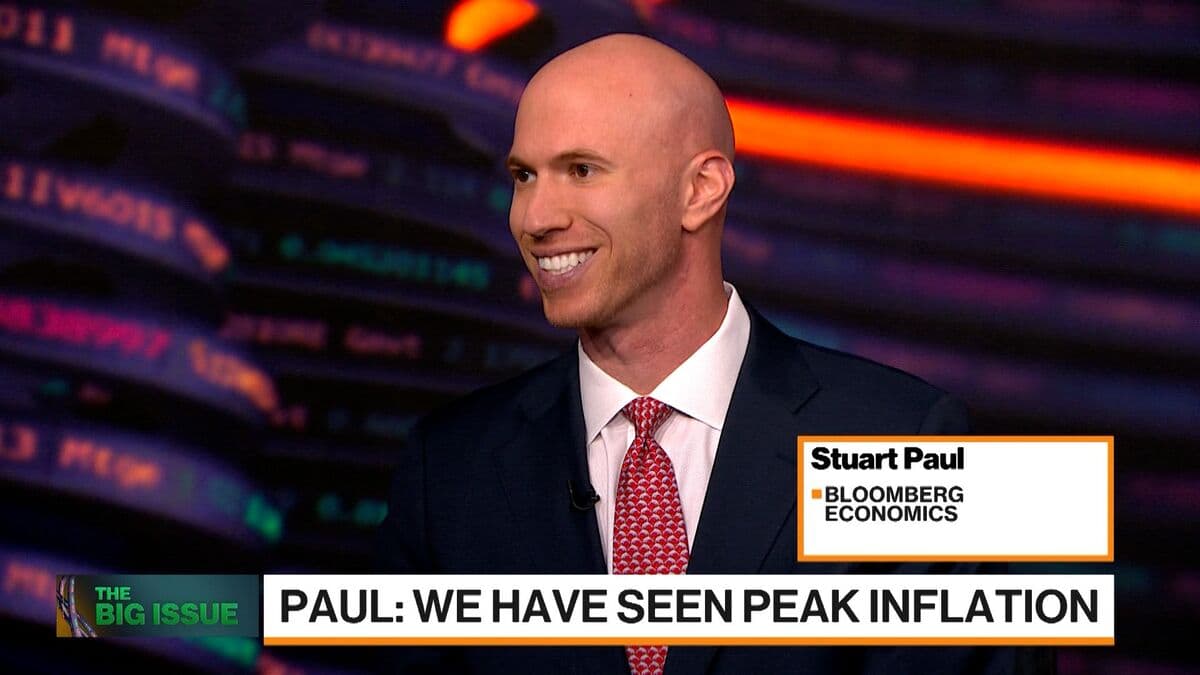 Stuart Paul: Inflation Has Reached Its Peak