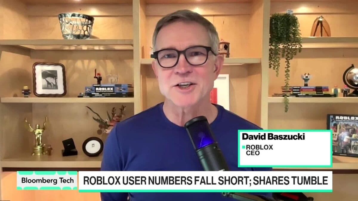Roblox Shares Dive on Slower User Growth