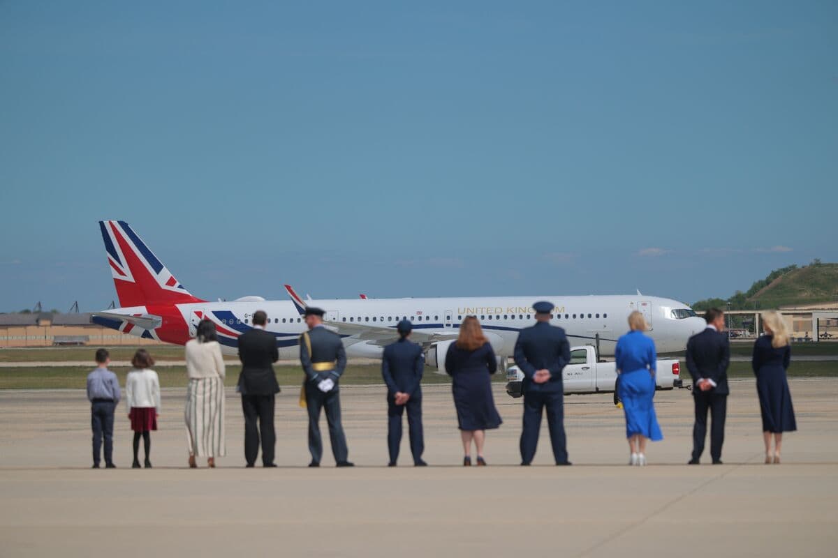 King Charles Arrives in US for First State Visit as Monarch