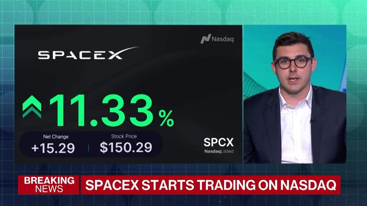 SpaceX Launches Trading on Nasdaq Following Successful IPO