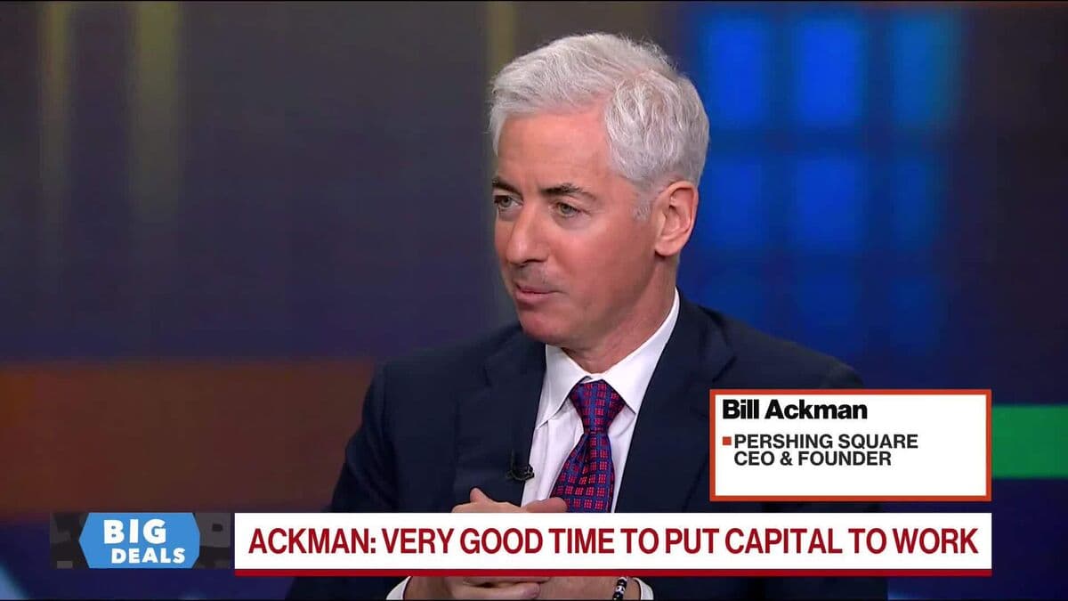 Pershing Square's Ackman Talks IPO, State of Markets