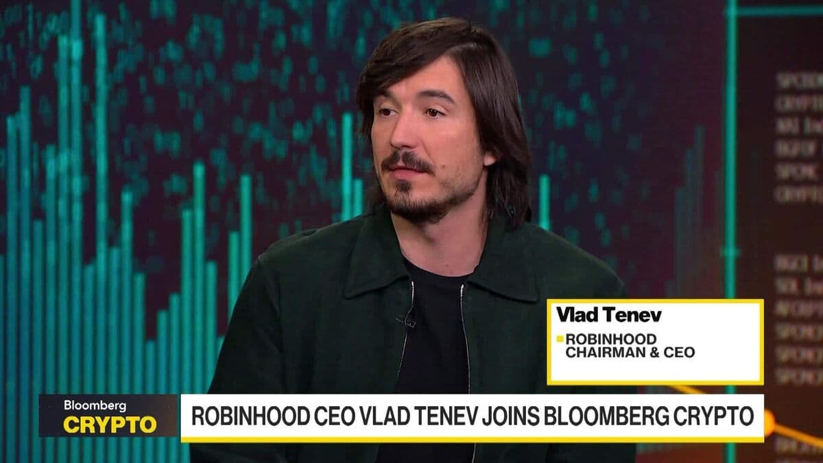 Robinhood Just at Beginnings of Prediction Markets, CEO Tenev Says