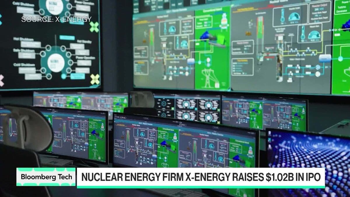 Amazon-Backed Nuclear Firm X-Energy Raises $1.02 Billion in IPO