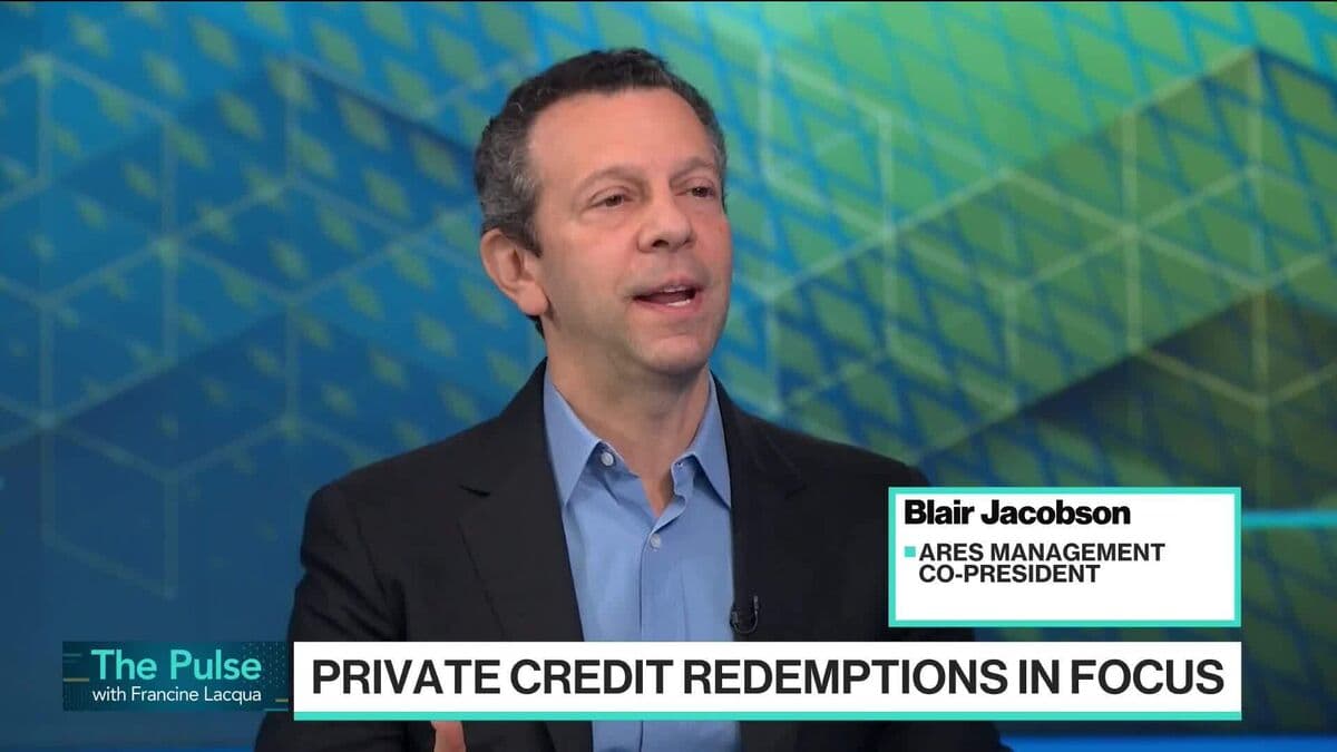 Ares' Blair Jacobson Highlights Disconnect in Private Credit Perceptions