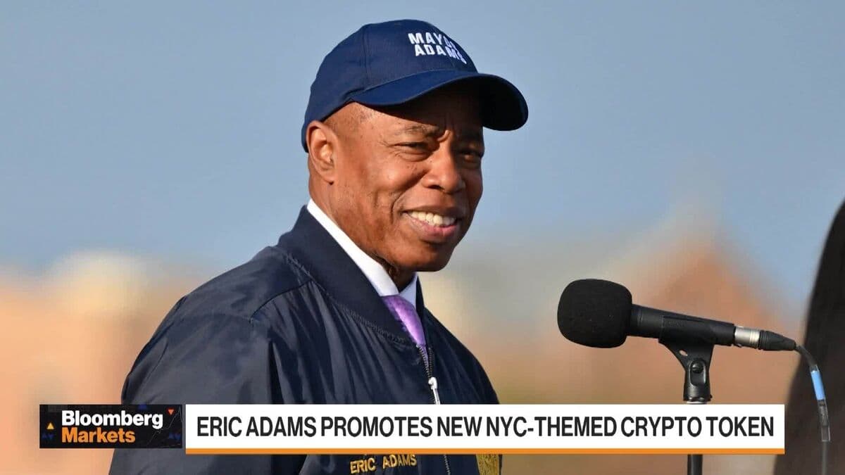 Adams’ NYC Memecoin Crashes After Debut