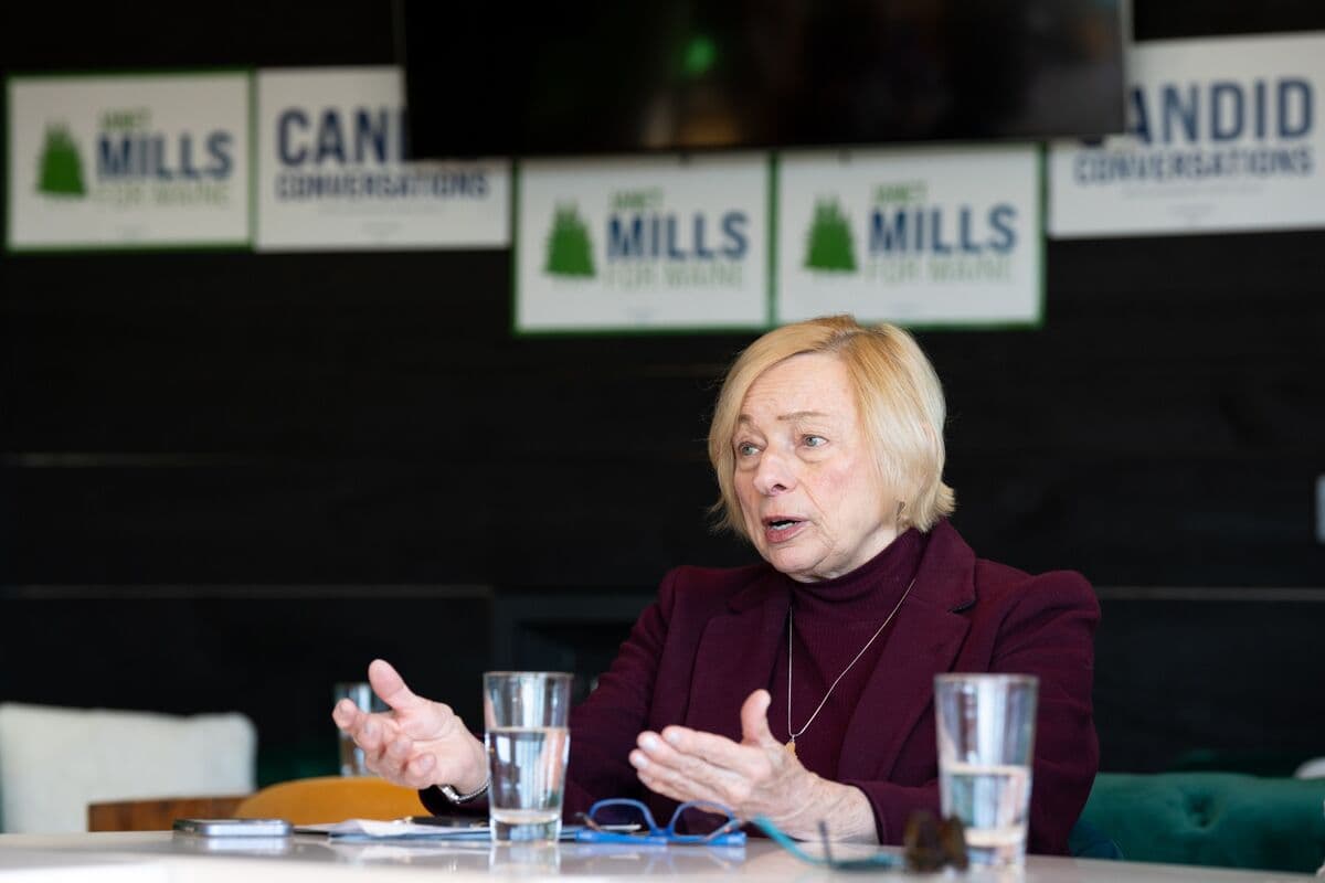 Democratic Maine Governor Mills Drops Out of Key Senate Race