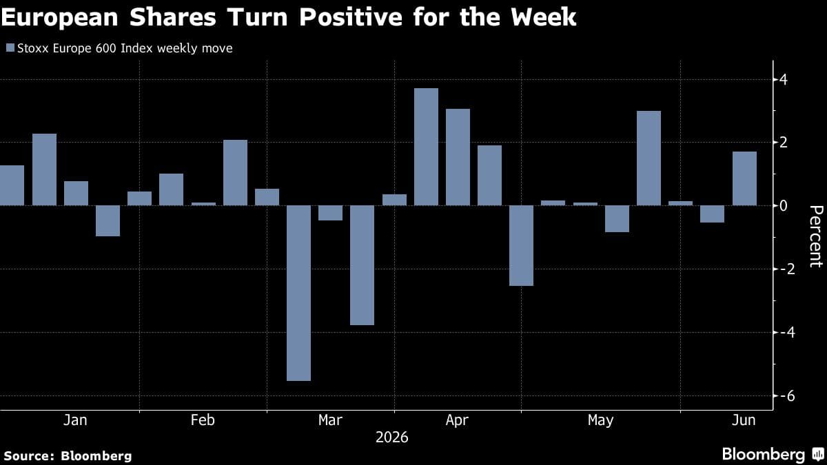 European Stocks Approach Record High Amid US-Iran Deal Speculation