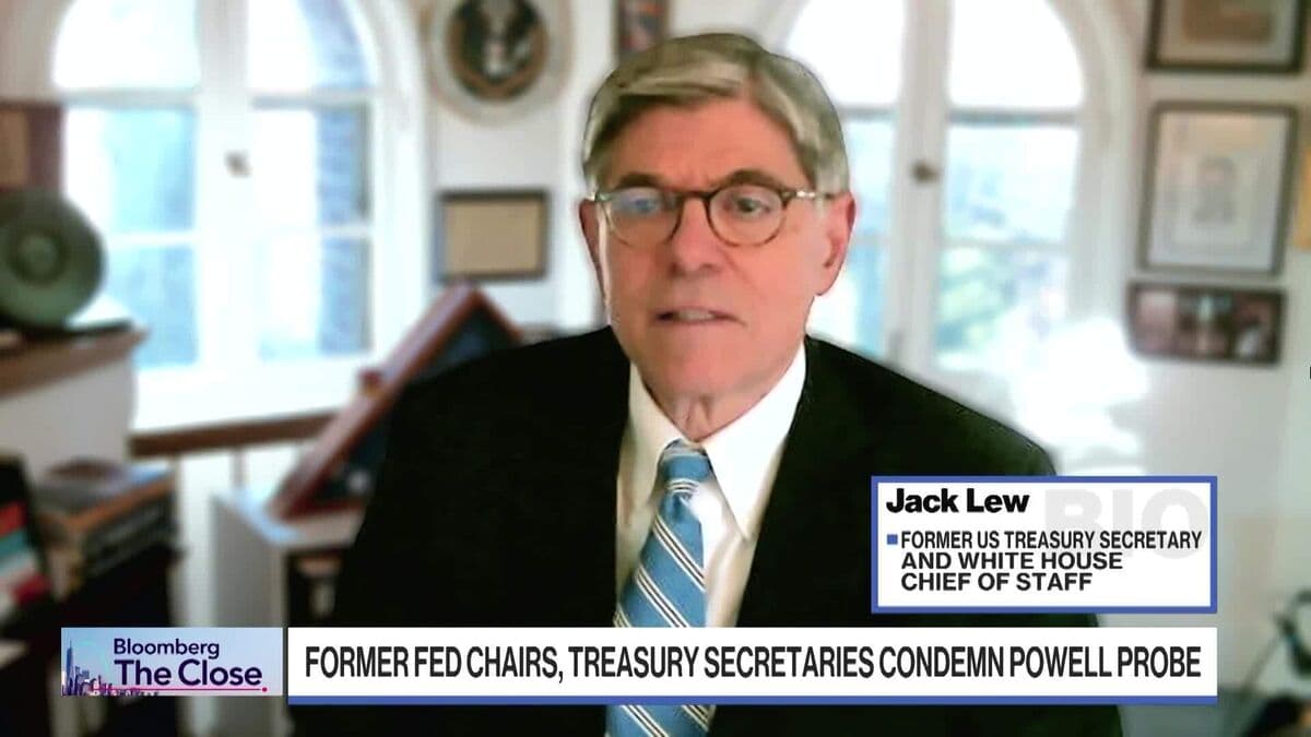 Fmr. Treasury Secretary Jack Lew on Fed Independence