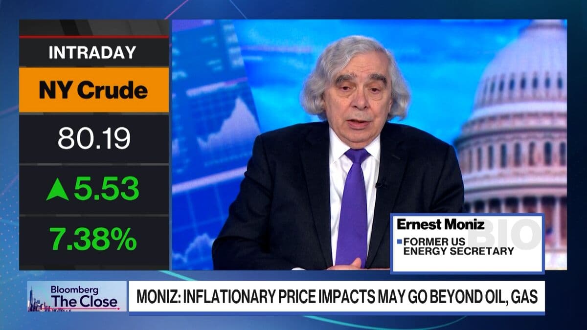 Moniz: Triple-digit Oil Possible if Hormuz Stays Closed
