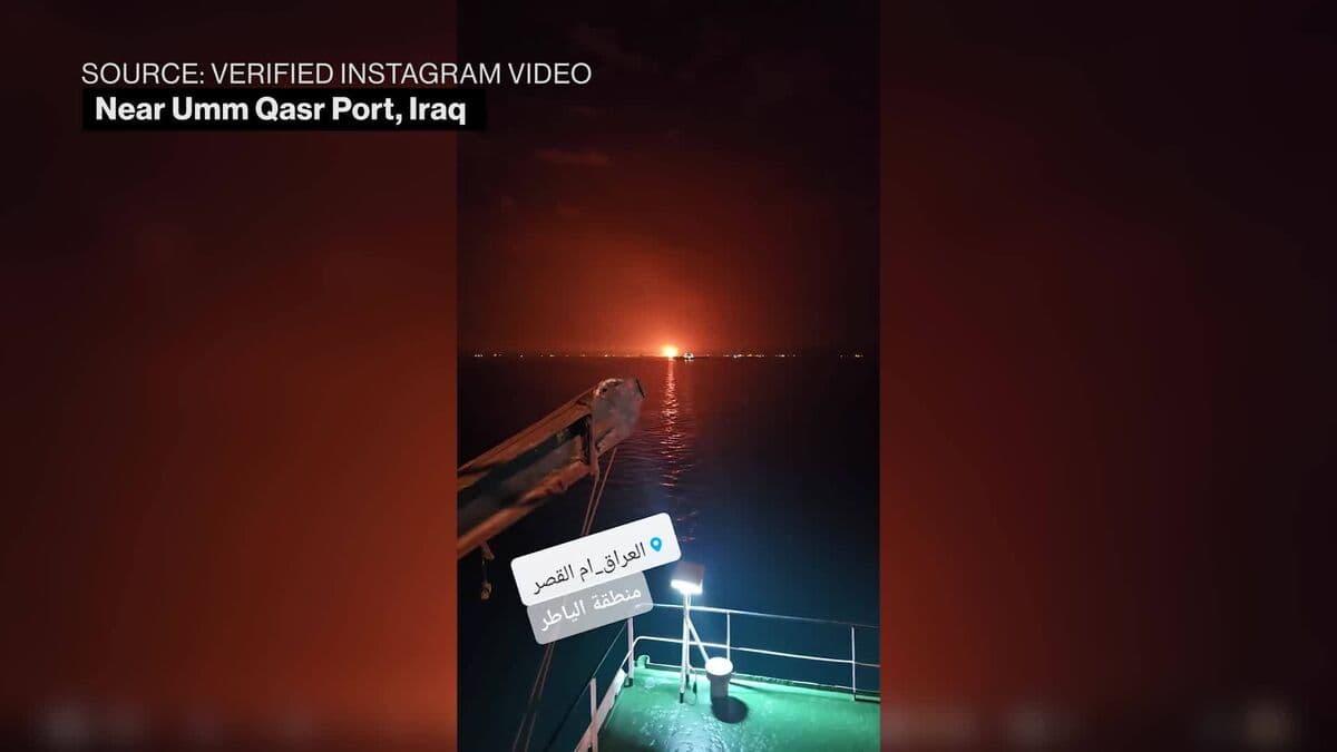 Two Tankers Attacked In Iraq Waters