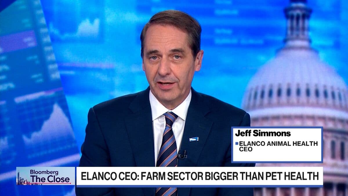 Elanco CEO on Robust Outlook for Farmers, Protein Demand