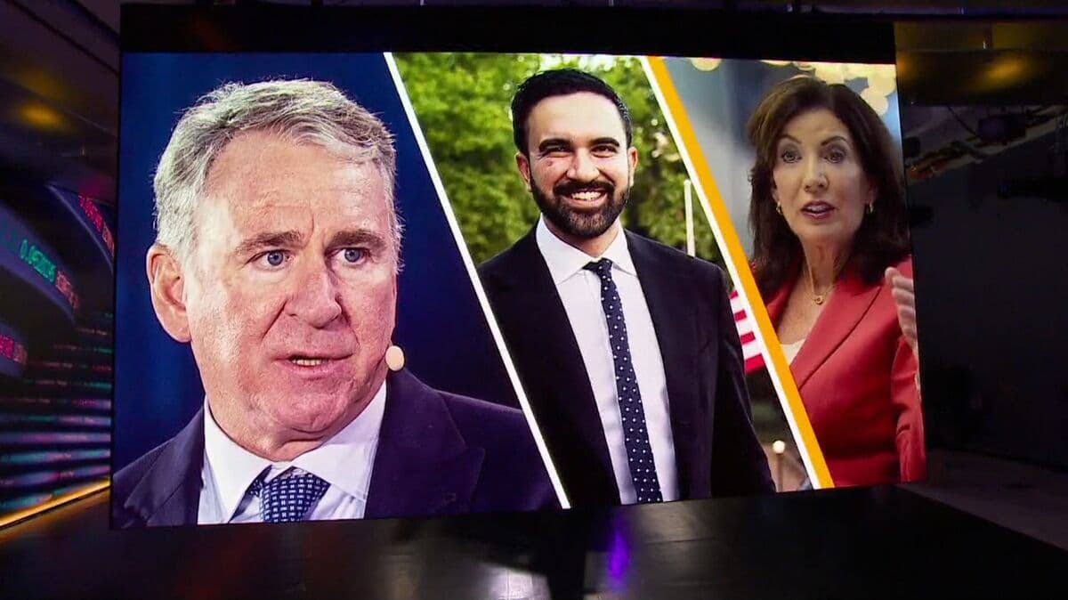 Citadel's Griffin, Gov. Hochul Meet Amid NYC Spat