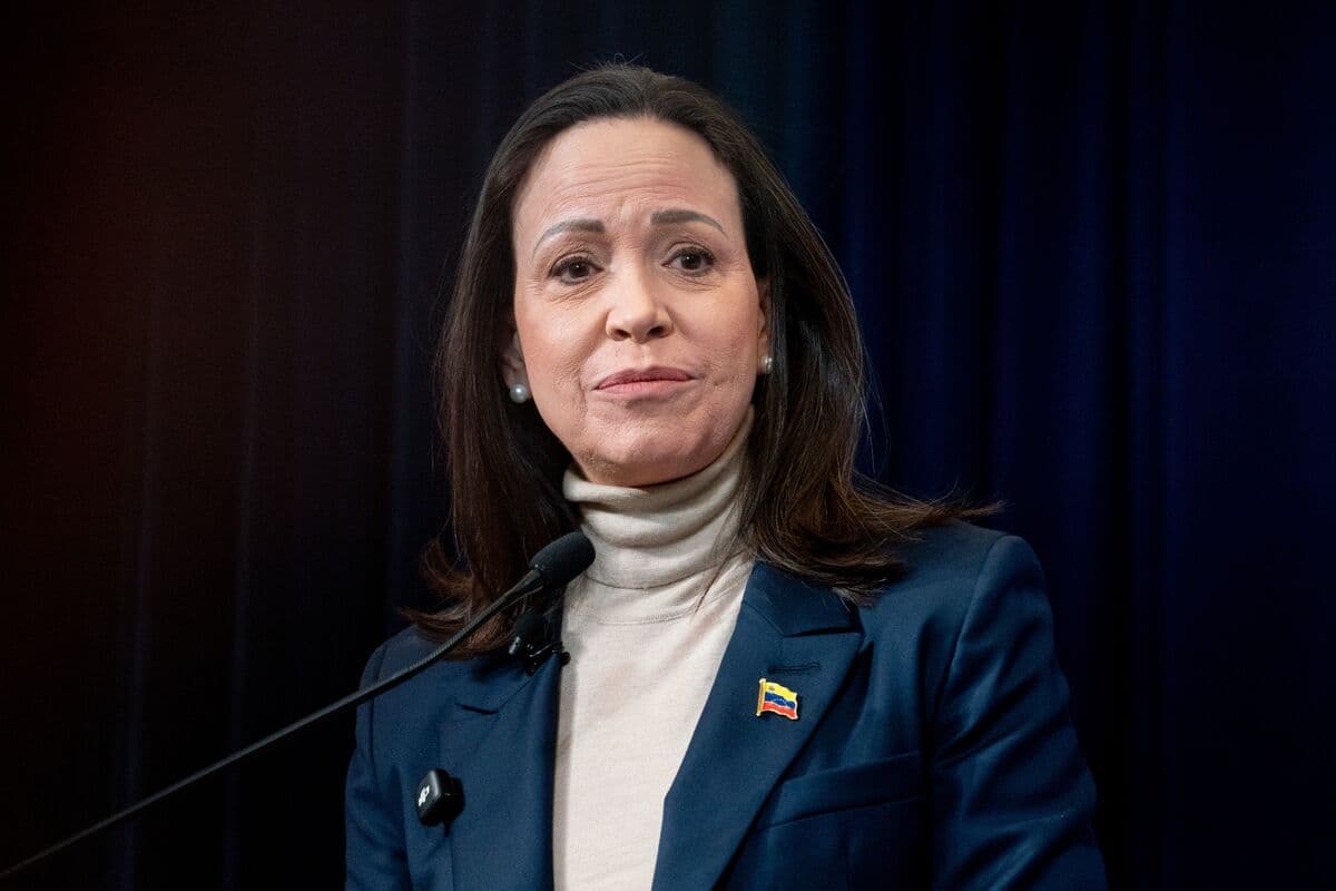 Venezuela’s Machado Fights to Be Heard as Trump Embraces Rival