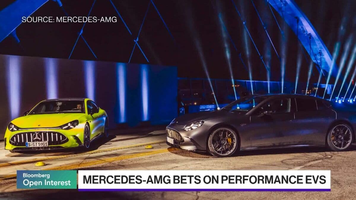 Mercedes-AMG Unveils GT Luxury Performance Electric Vehicle