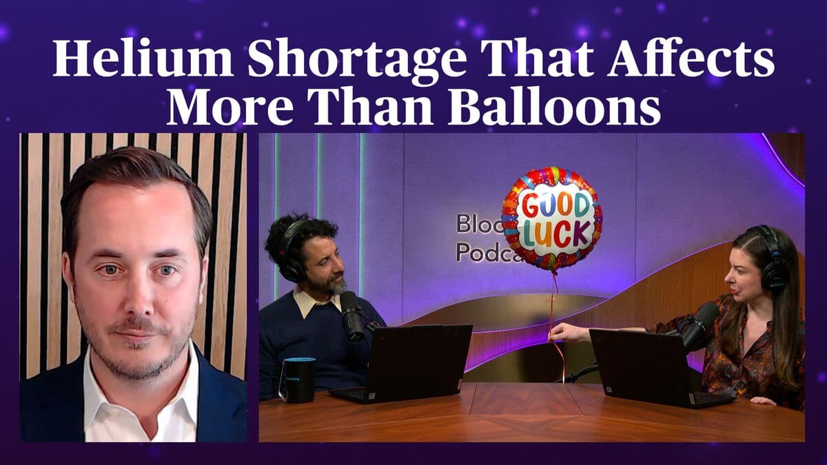 Now There's a Helium Shortage and It Affects More Than Balloons | Odd Lots