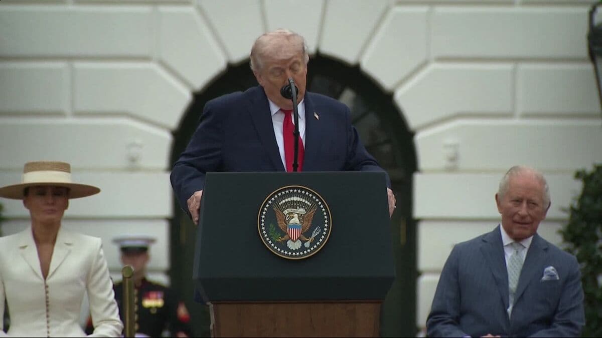 Trump Reflects on 'Cherished Bond' With King Charles III