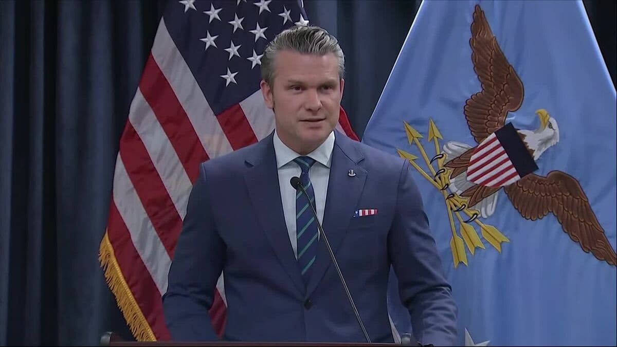 Hegseth Says US Has 'No Shortage' of Munitions for Iran War