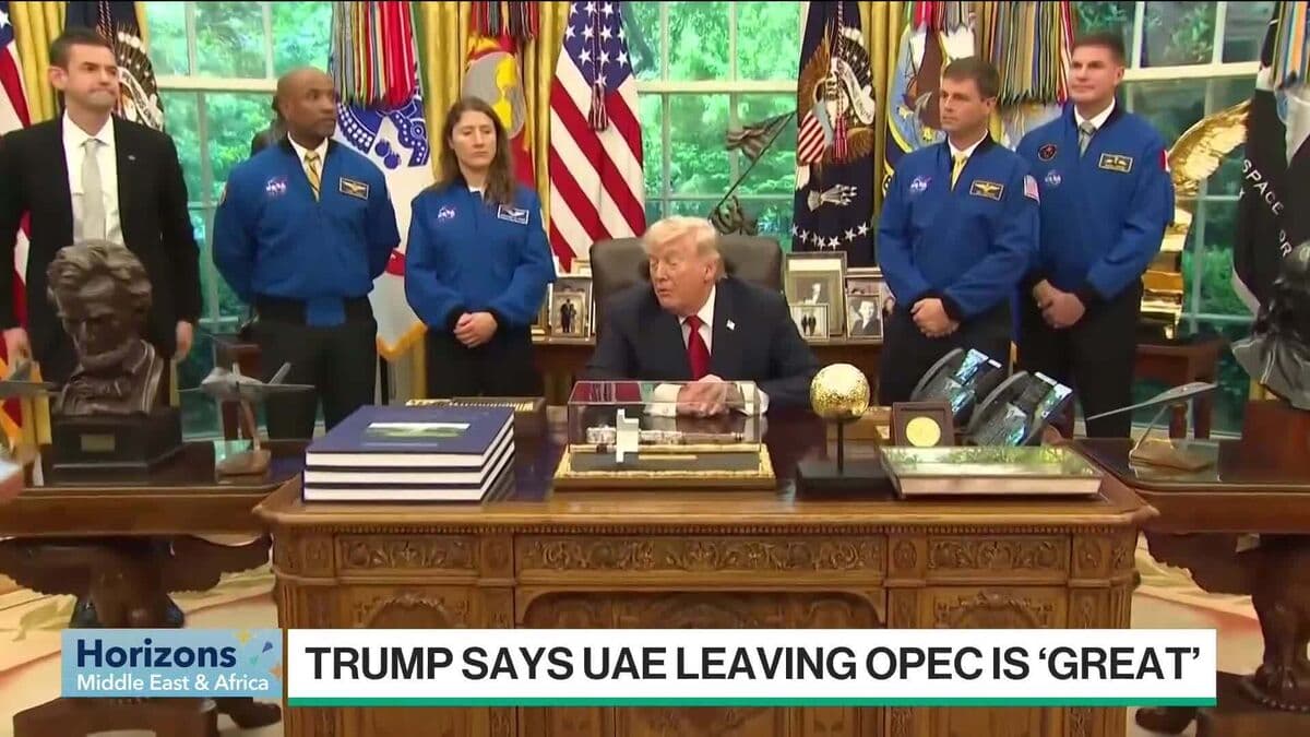 Trump Argues UAE’s OPEC Exit Could Lower Energy Prices
