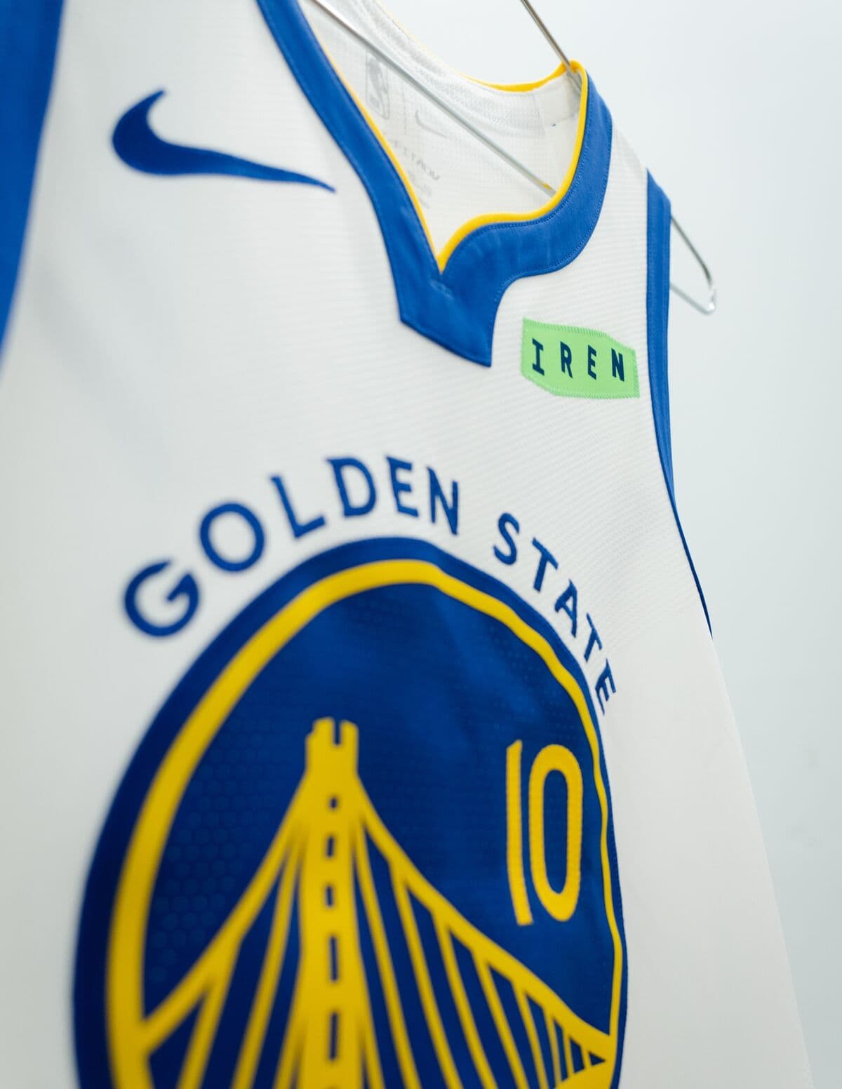 IREN's Logo to Appear on Golden State Warriors Jerseys Next Season