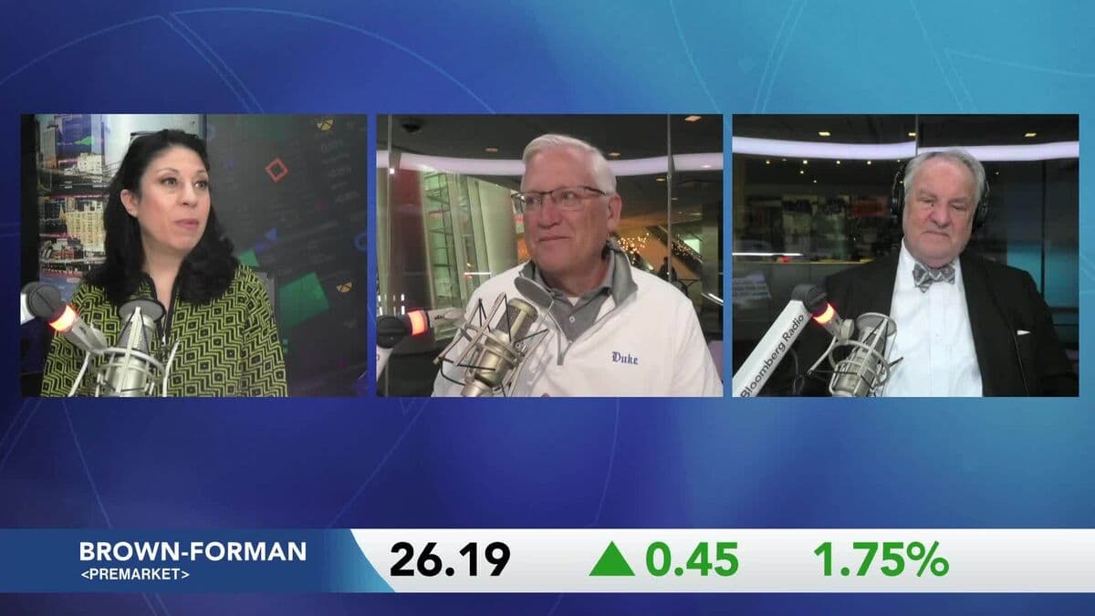 Unity Up, Pernod-Ricard, Brown-Foreman Rose on Merger Talks, Blue Owl Falls: Stock Movers