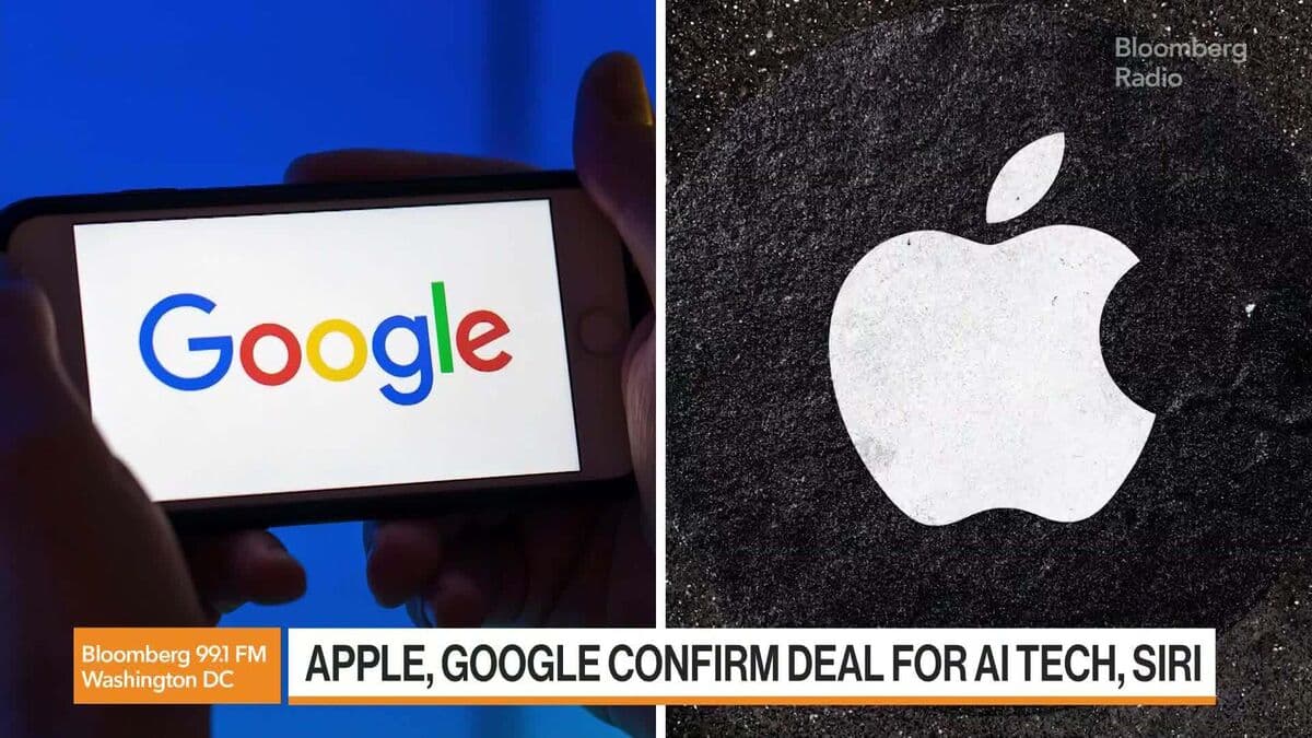 Apple, Google Confirm Multiyear Deal for AI Technology, Siri
