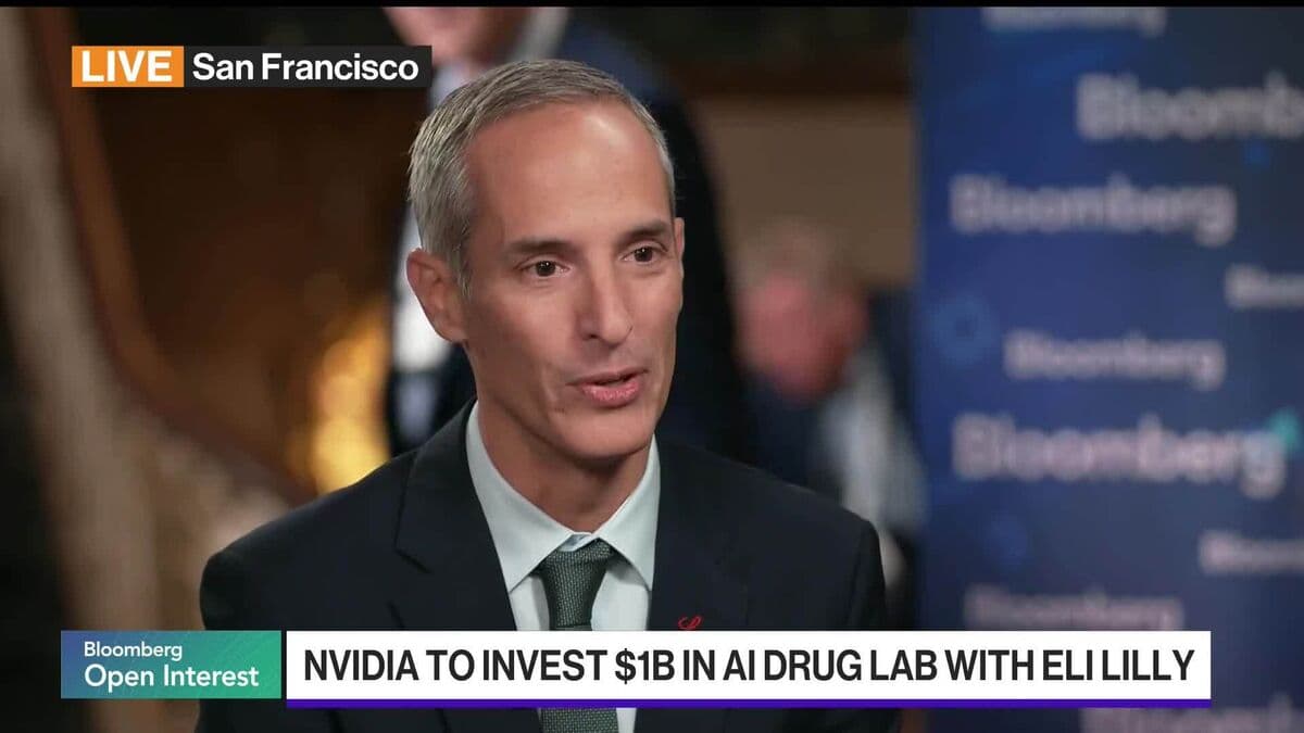 Eli Lilly CFO on $1 Billion AI Drug Lab Investment