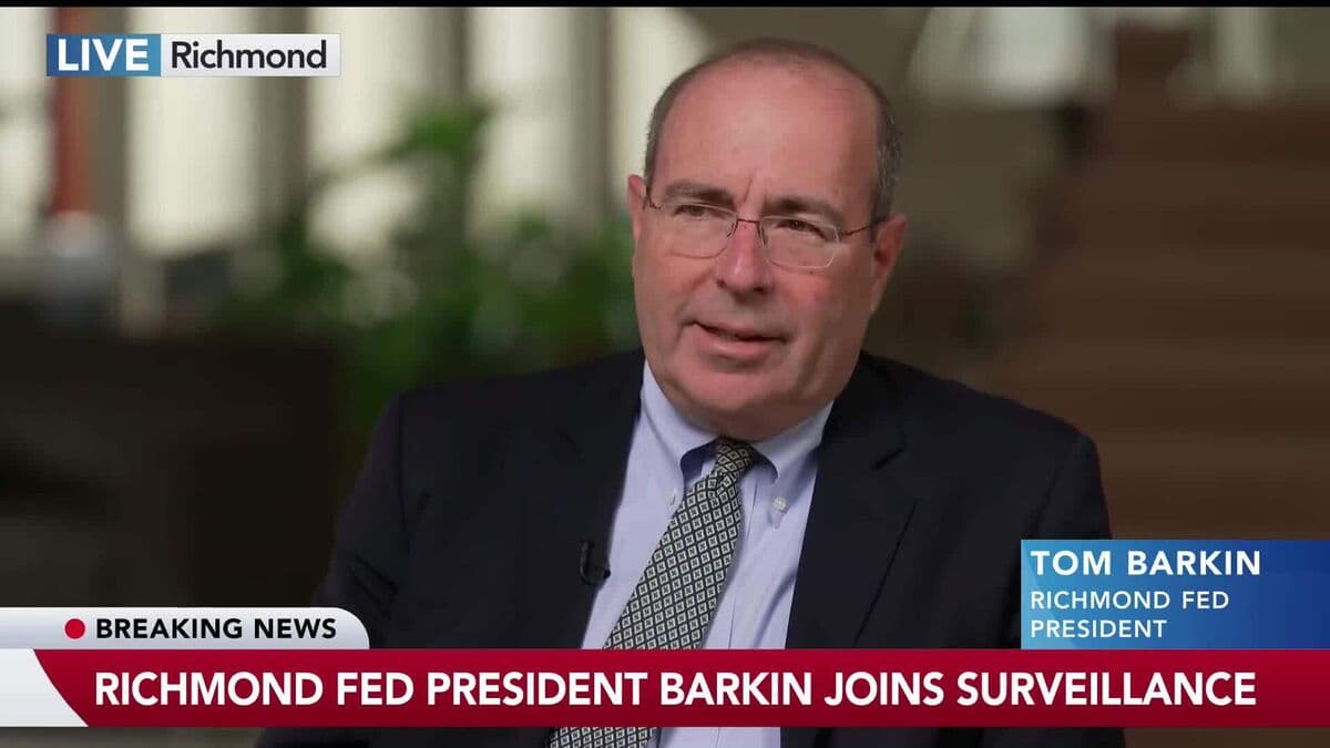 Fed Is Still Assessing Impact of Iran War, Barkin Says